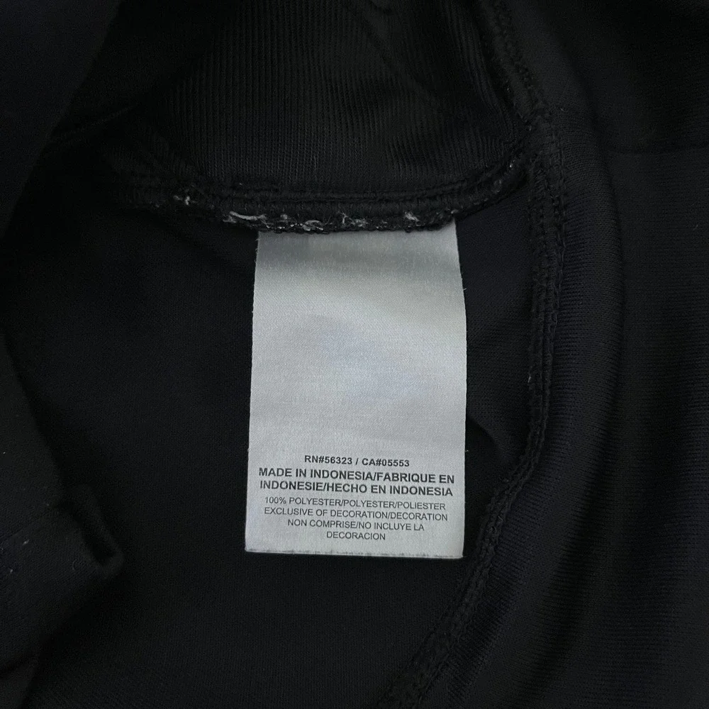Nike Dri-FIT Track Jacket‎ Womens XS Black White Full Zip Athletic 535663-012